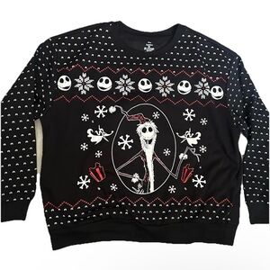 Disney Nightmare Before Christmas Crewneck Sweatshirt Size XXL
